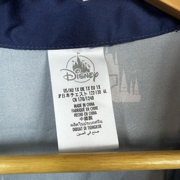 Walt Disney World 50th Anniversary Blue Satin 2 Piece Pajama Set Size 1X - Picture 9 of 16